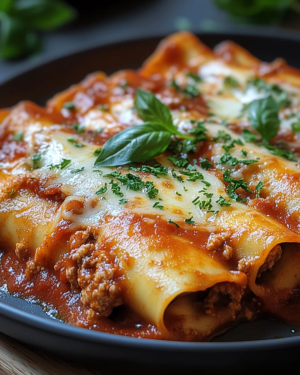 Cannelloni mit Rindfleisch und Käse 23 Cannelloni mit Rindfleisch und Käse