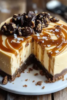 Cookie Dough Cheesecake mit Salted Caramel Swirl 34 Cookie Dough Cheesecake mit Salted Caramel Swirl