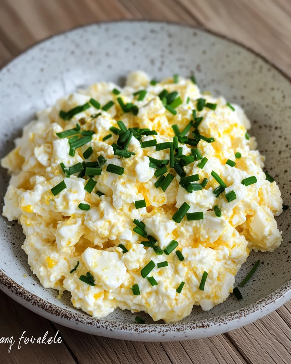 Eiersalat aus körnigem Frischkäse 17 Eiersalat aus körnigem Frischkäse