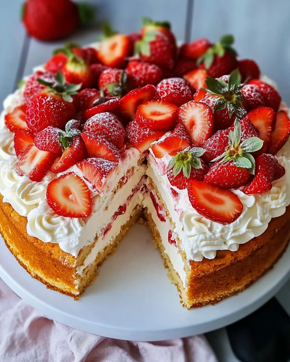 Erdbeertorte