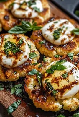 Gebackene Mozzarella-Blumenkohlsteaks 26 Gebackene Mozzarella-Blumenkohlsteaks
