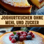 Joghurtkuchen ohne Mehl und Zucker 16 Pinterest Hidden Image