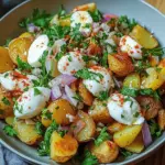 Knuspriger Kartoffelsalat