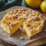 Knuspriger Streuselkuchen mit Vanillepudding wie von Oma