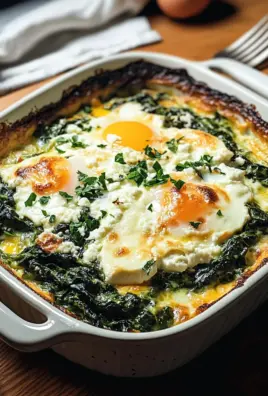 Low Carb Spinat-Auflauf mit Feta und Ei 20 Low Carb Spinat-Auflauf mit Feta und Ei