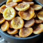 Luftfritteuse Zimt Bananen