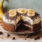 Maulwurfkuchen mit Banane