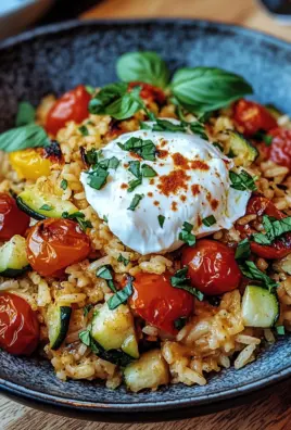 Mediterrane Reispfanne mit Burrata 24 Mediterrane Reispfanne mit Burrata