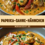 Paprika-Sahne-Hähnchen 20 Pinterest Hidden Image