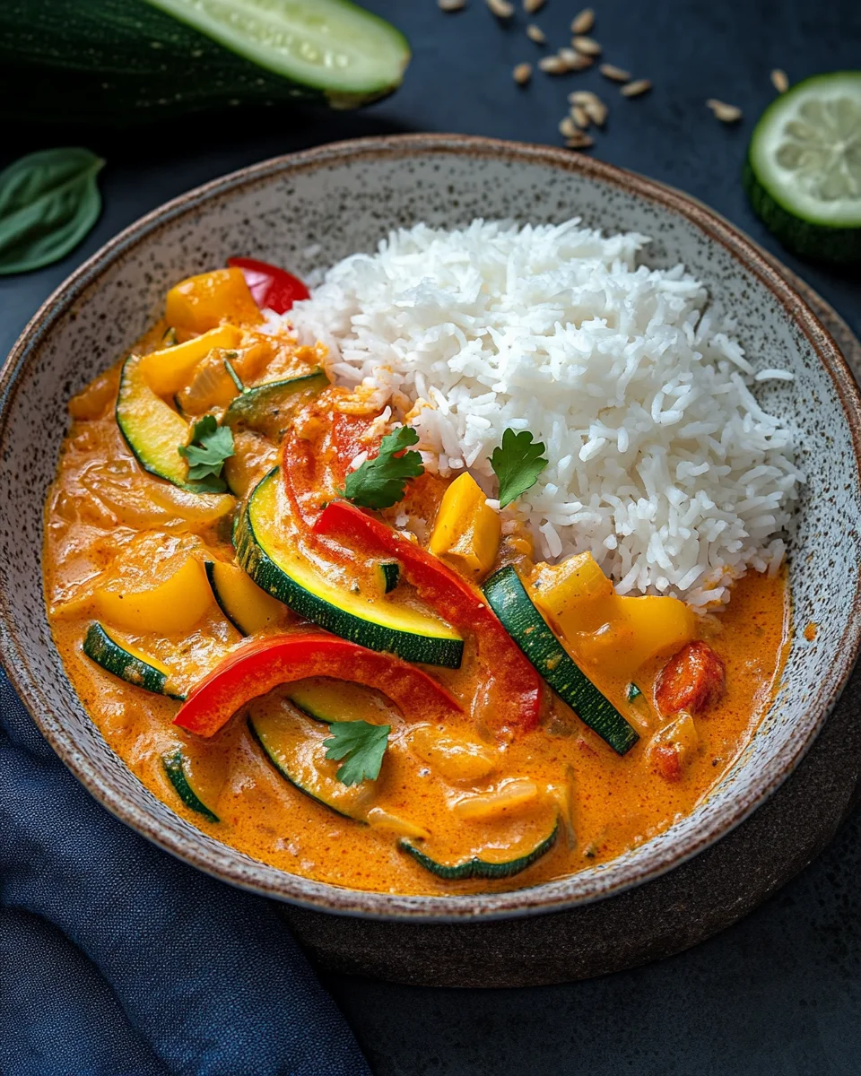 Paprika-Zucchini-Rahm-Hähnchen 21 Paprika-Zucchini-Rahm-Hähnchen