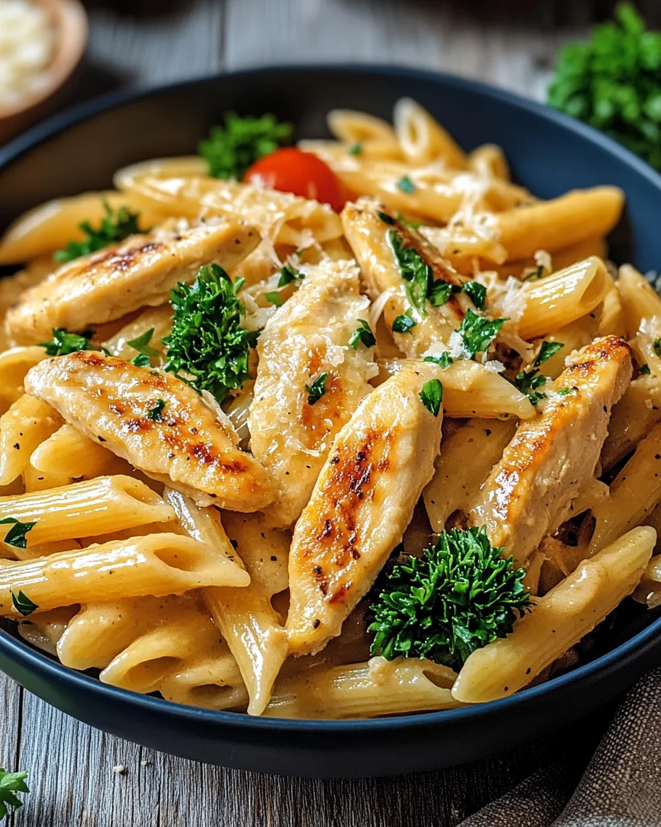 Pasta mit H&auml;hnchen