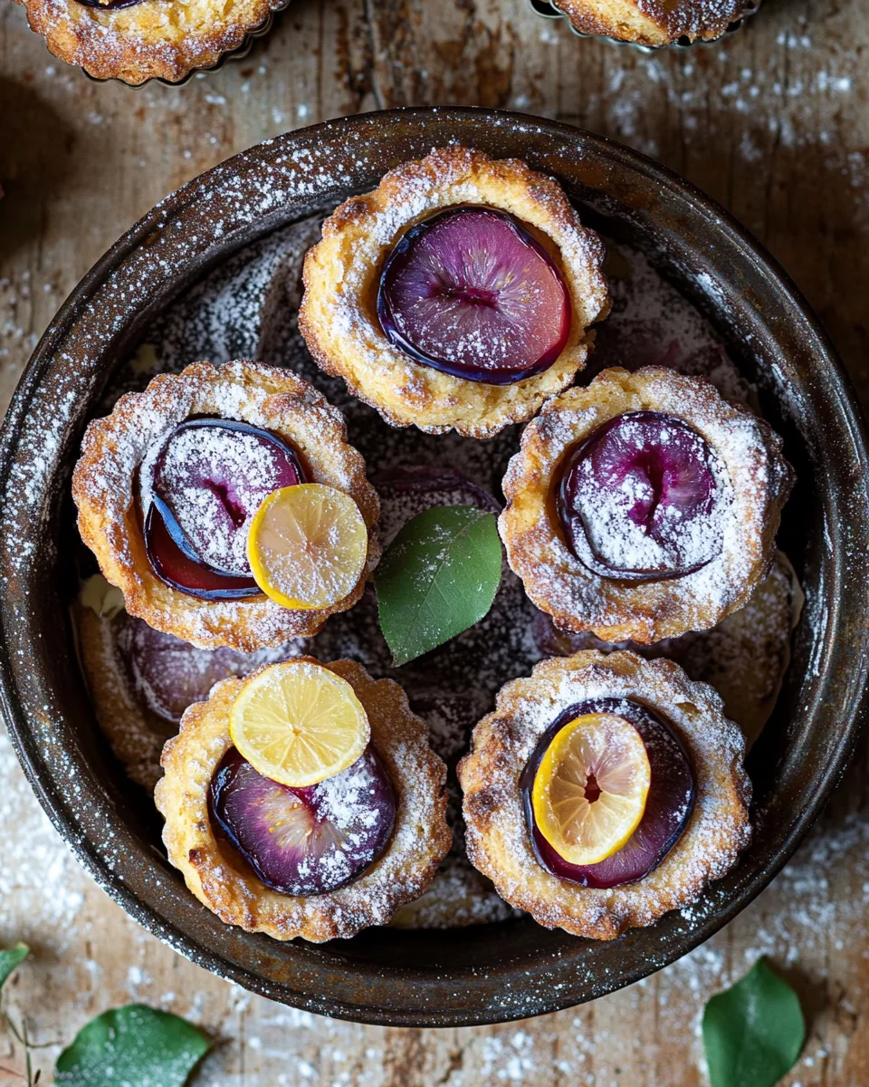 Pflaumen-Friands 19 Pflaumen-Friands