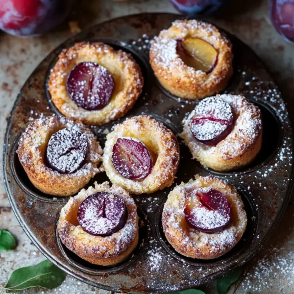 Pflaumen-Friands