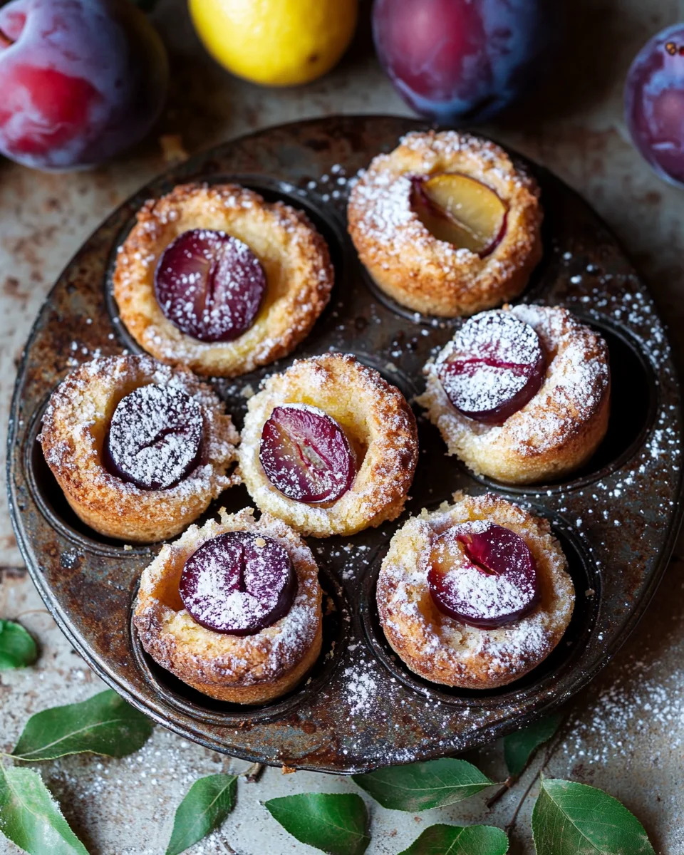 Pflaumen-Friands 21 Pflaumen-Friands