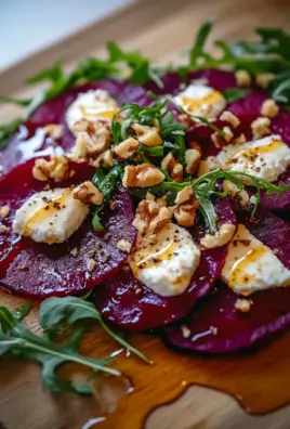 Rote Bete-Carpaccio