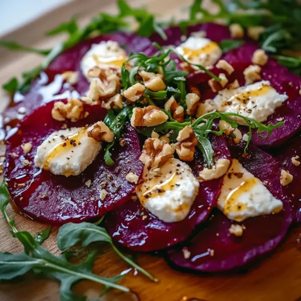 Rote Bete-Carpaccio