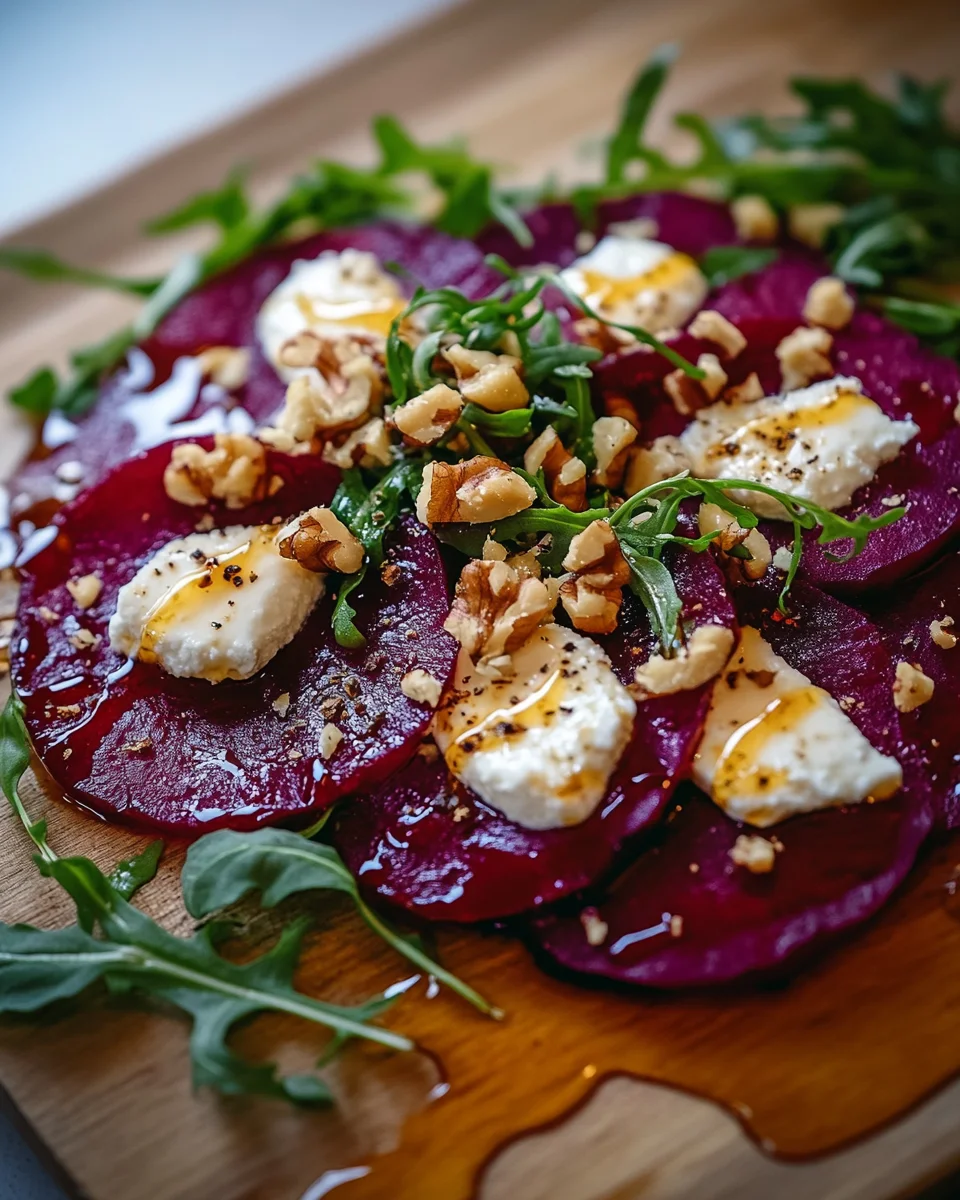 Rote Bete-Carpaccio