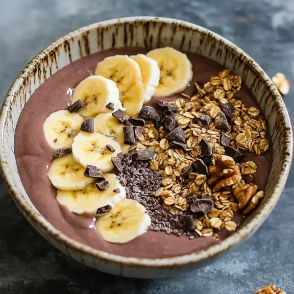 Schoko-Smoothie-Bowl