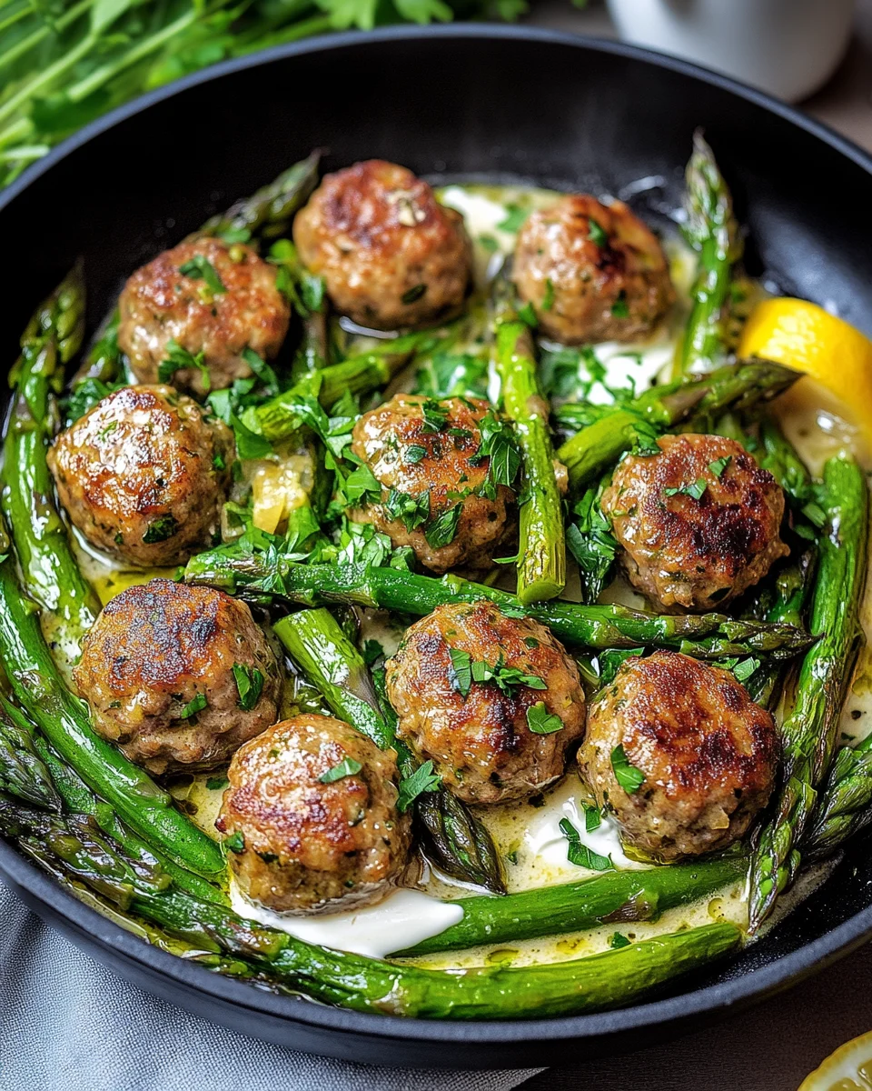 Spargelpfanne mit Frikadellen 18 Spargelpfanne mit Frikadellen