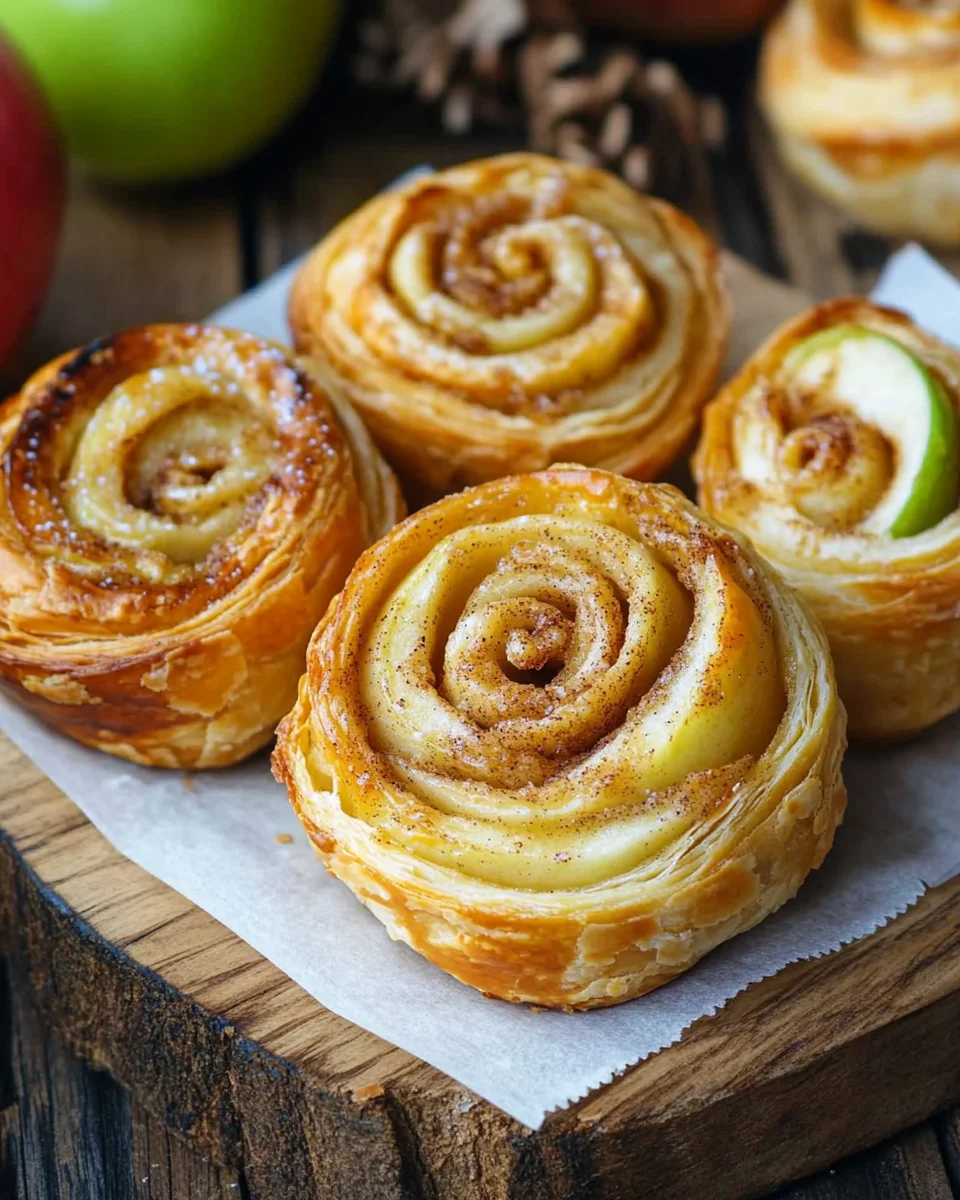 S&uuml;&szlig;e Bl&auml;tterteigschnecken aus der Hei&szlig;luftfritteuse