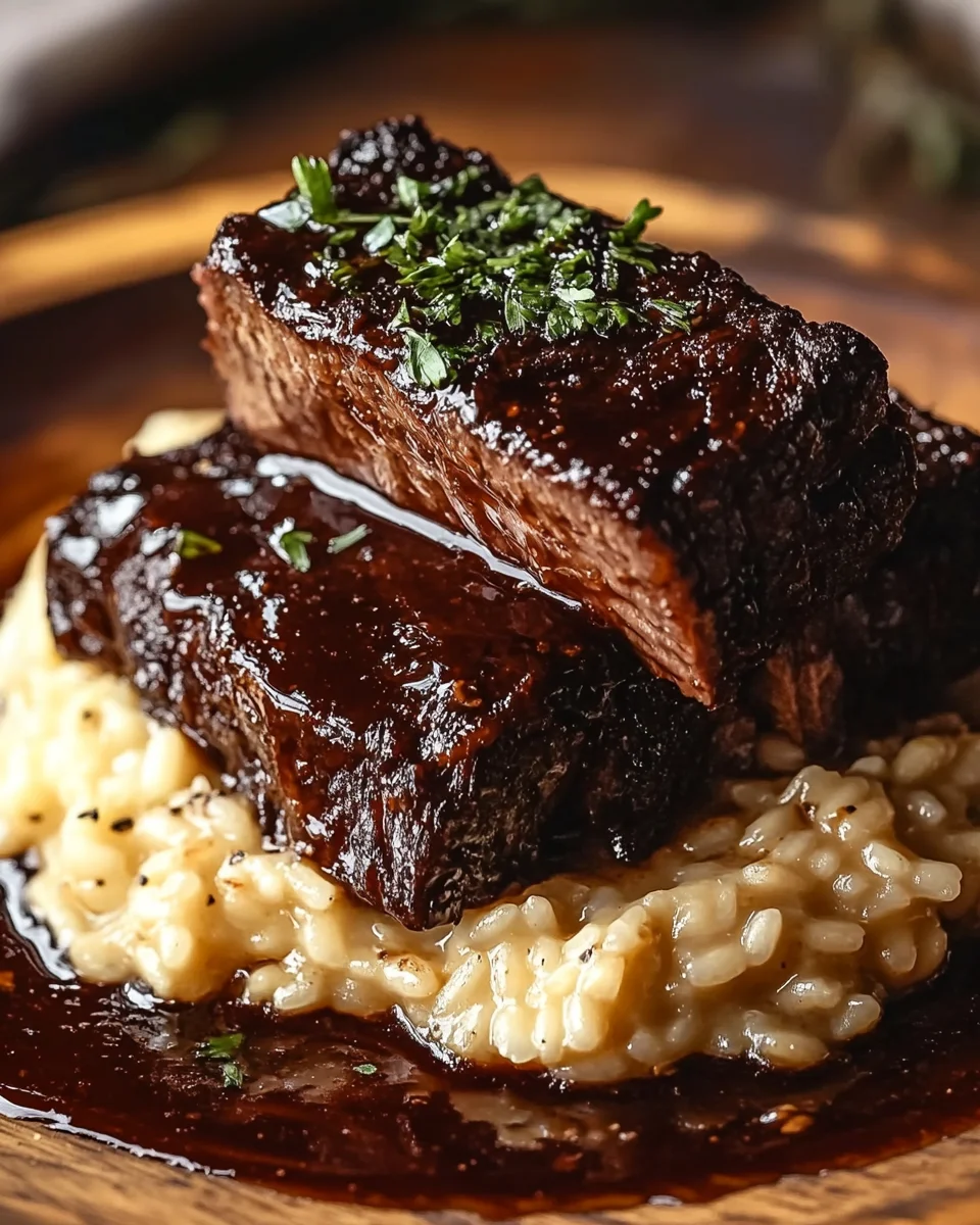 Tender Beef Brisket in Cola with Creamy Parmesan Risotto 20 Tender Beef Brisket in Cola with Creamy Parmesan Risotto