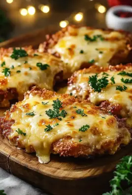 Überbackene Partyschnitzel