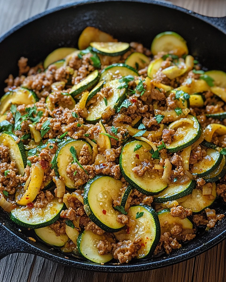 Zucchini-Hack-Pfanne 23 Zucchini-Hack-Pfanne