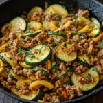 Zucchini-Hack-Pfanne