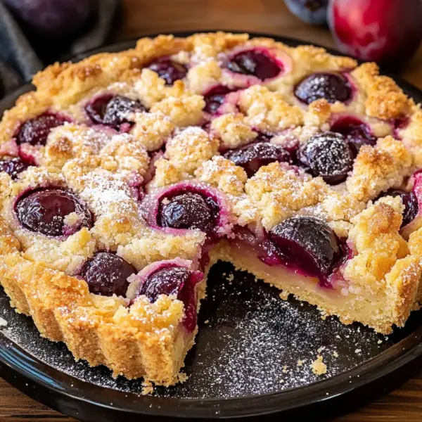 Zwetschgenkuchen mit Streusel