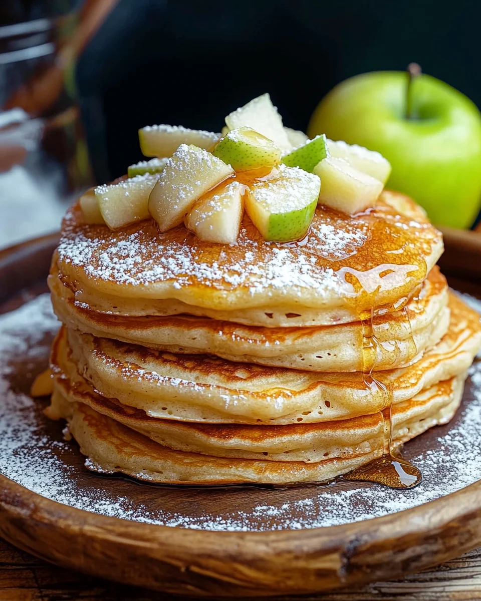Apfelpfannkuchen klassisch und fluffig 18 Apfelpfannkuchen