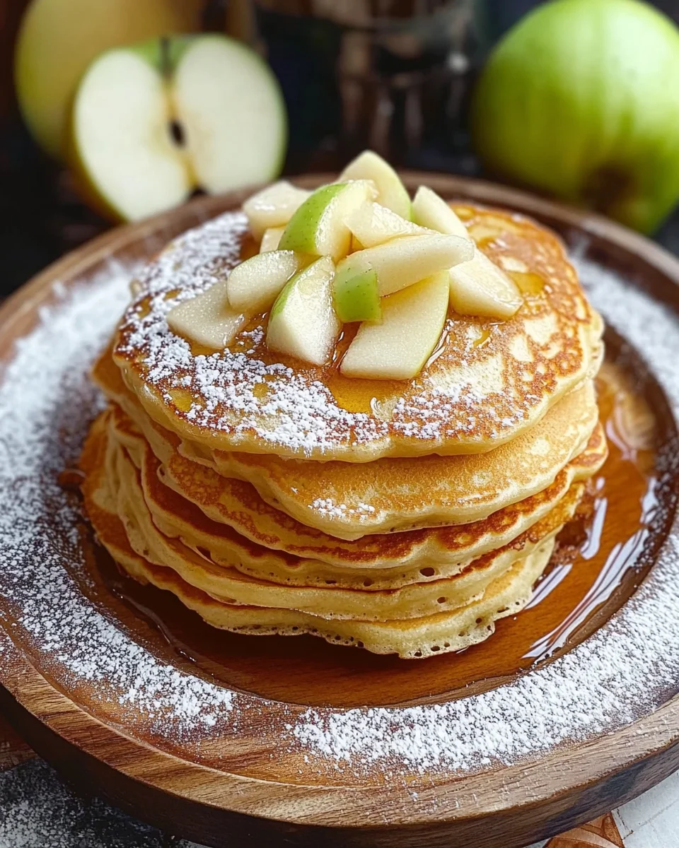 Apfelpfannkuchen klassisch und fluffig