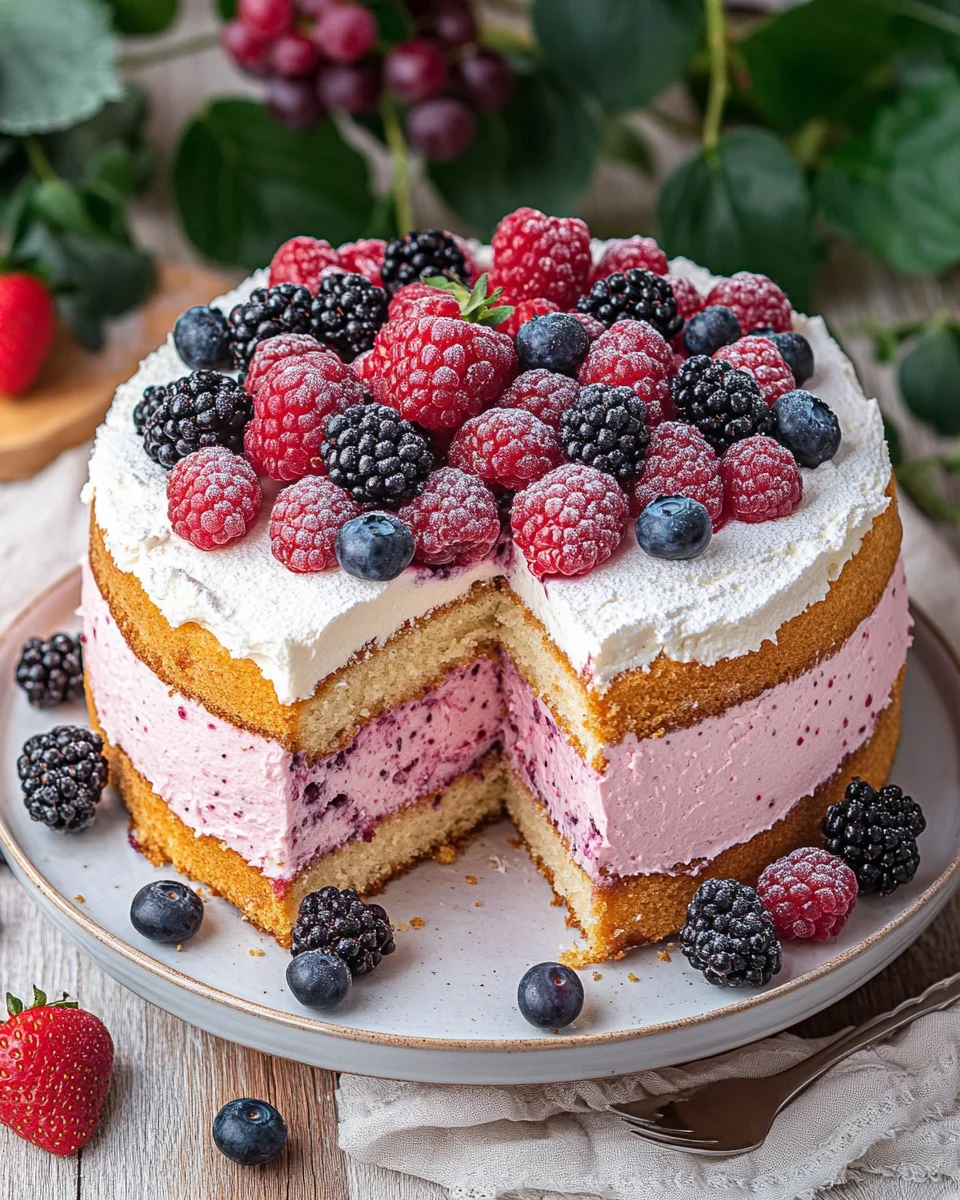 Beeren Käsesahne Torte 21 Beeren Käsesahne Torte