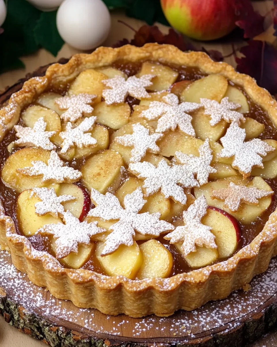 Bratapfel-Tarte