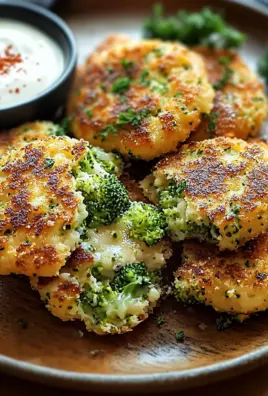 Brokkoli-Käse-Puffer