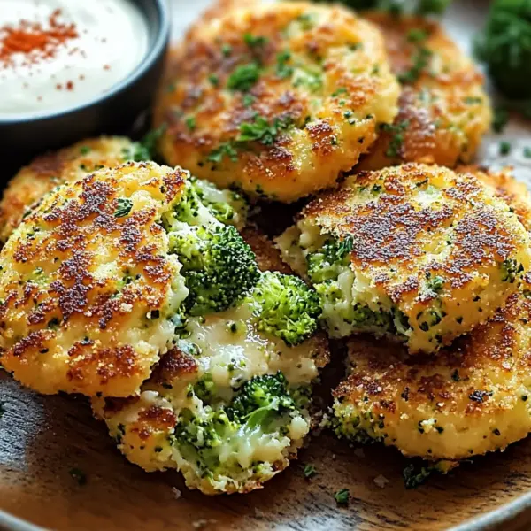 Brokkoli-Käse-Puffer