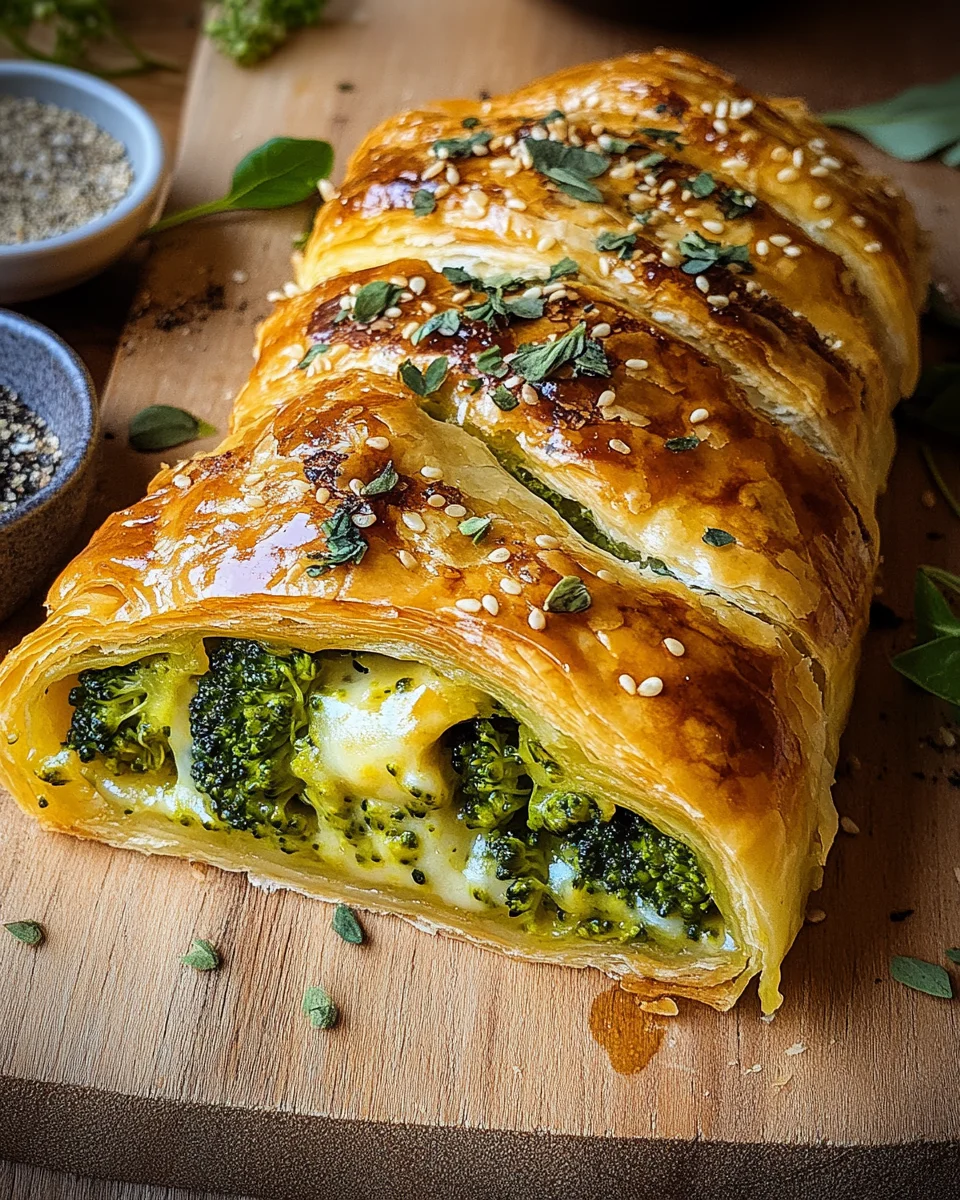 Brokkoli-K&auml;se-Strudel