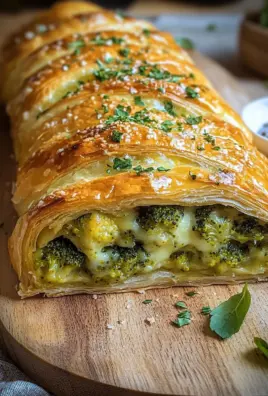 Brokkoli-Käse-Strudel