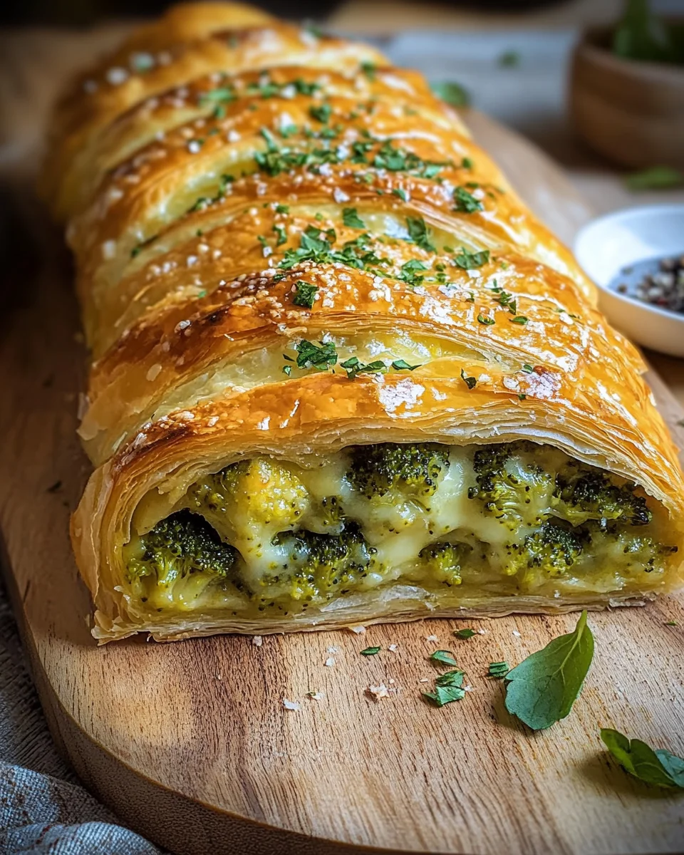 Brokkoli-K&auml;se-Strudel
