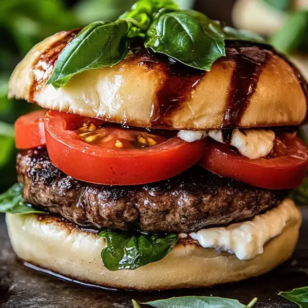 Bruschetta-Burger
