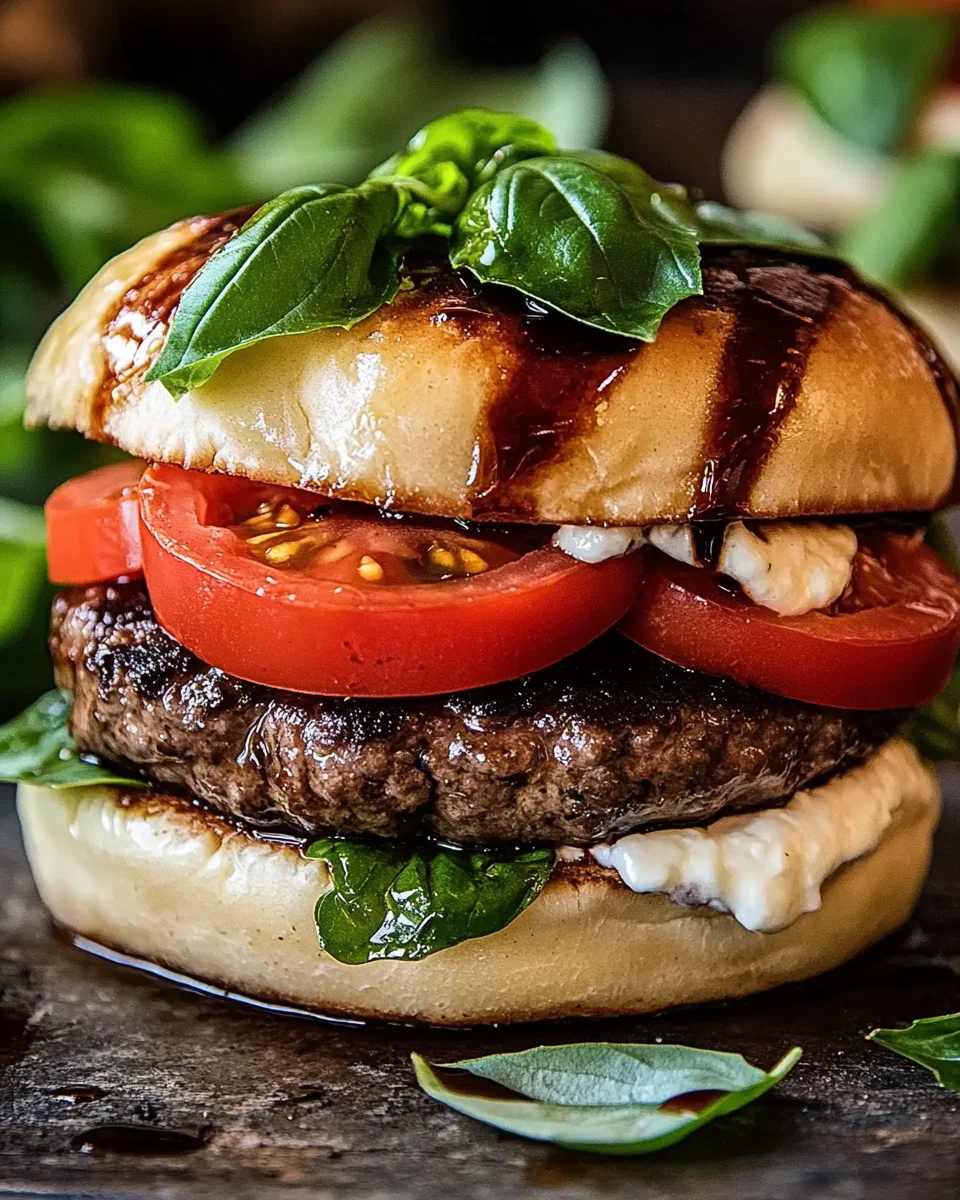 Bruschetta-Burger