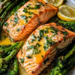 Buttergebackener Lachs mit Broccolini