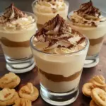 Capuccino-Creme, die wie Tiramisu schmeckt