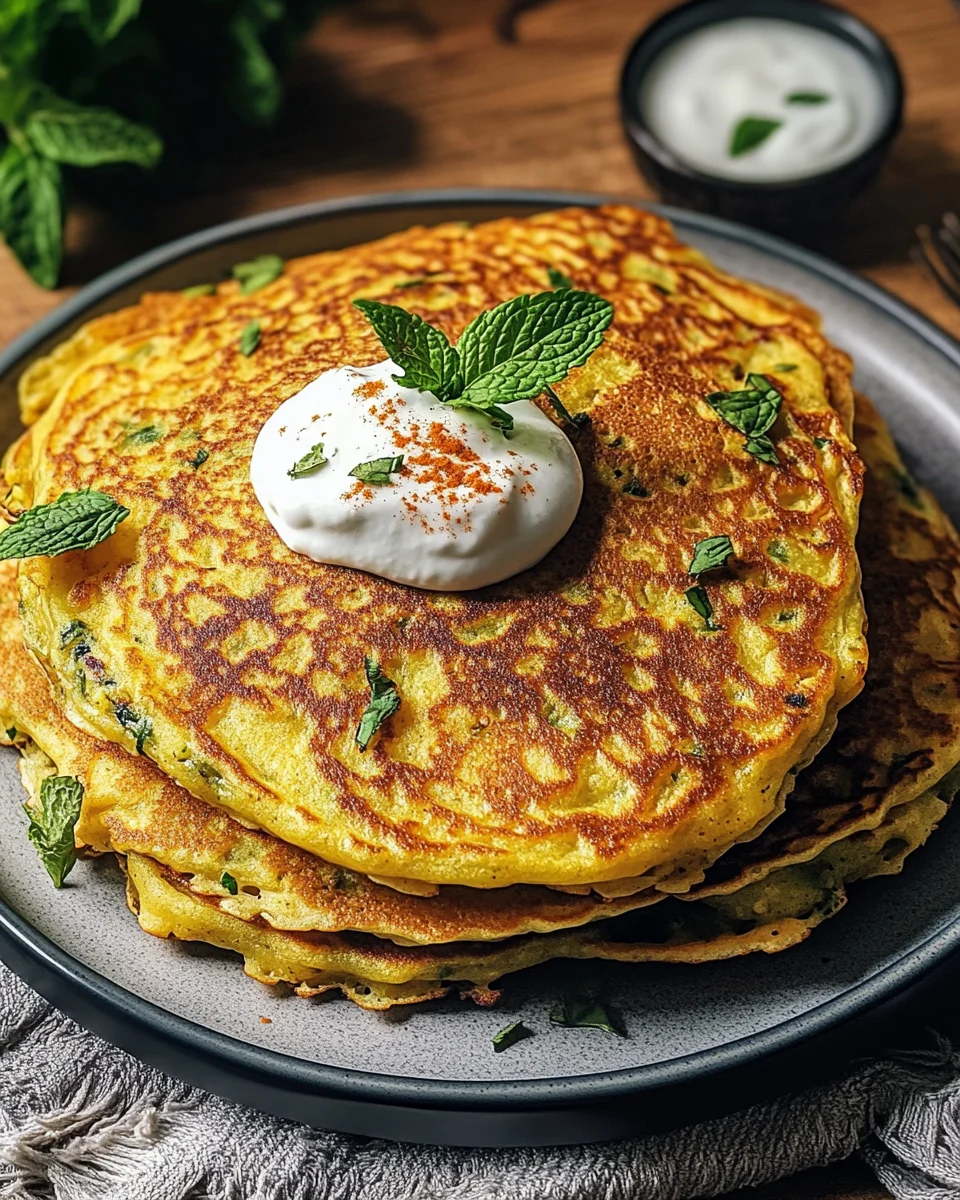 Curry-Spitzkohl-Pfannkuchen mit Minzjoghurt 17 Curry-Spitzkohl-Pfannkuchen