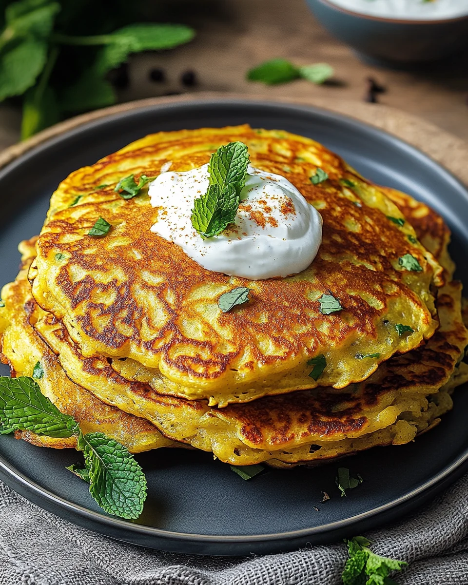 Curry-Spitzkohl-Pfannkuchen mit Minzjoghurt 19 Curry-Spitzkohl-Pfannkuchen mit Minzjoghurt