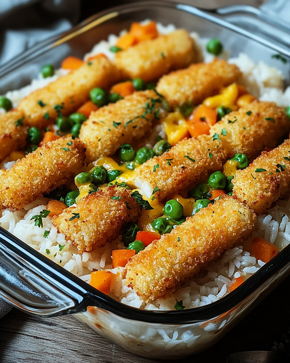 Fischst&auml;bchen-Auflauf
