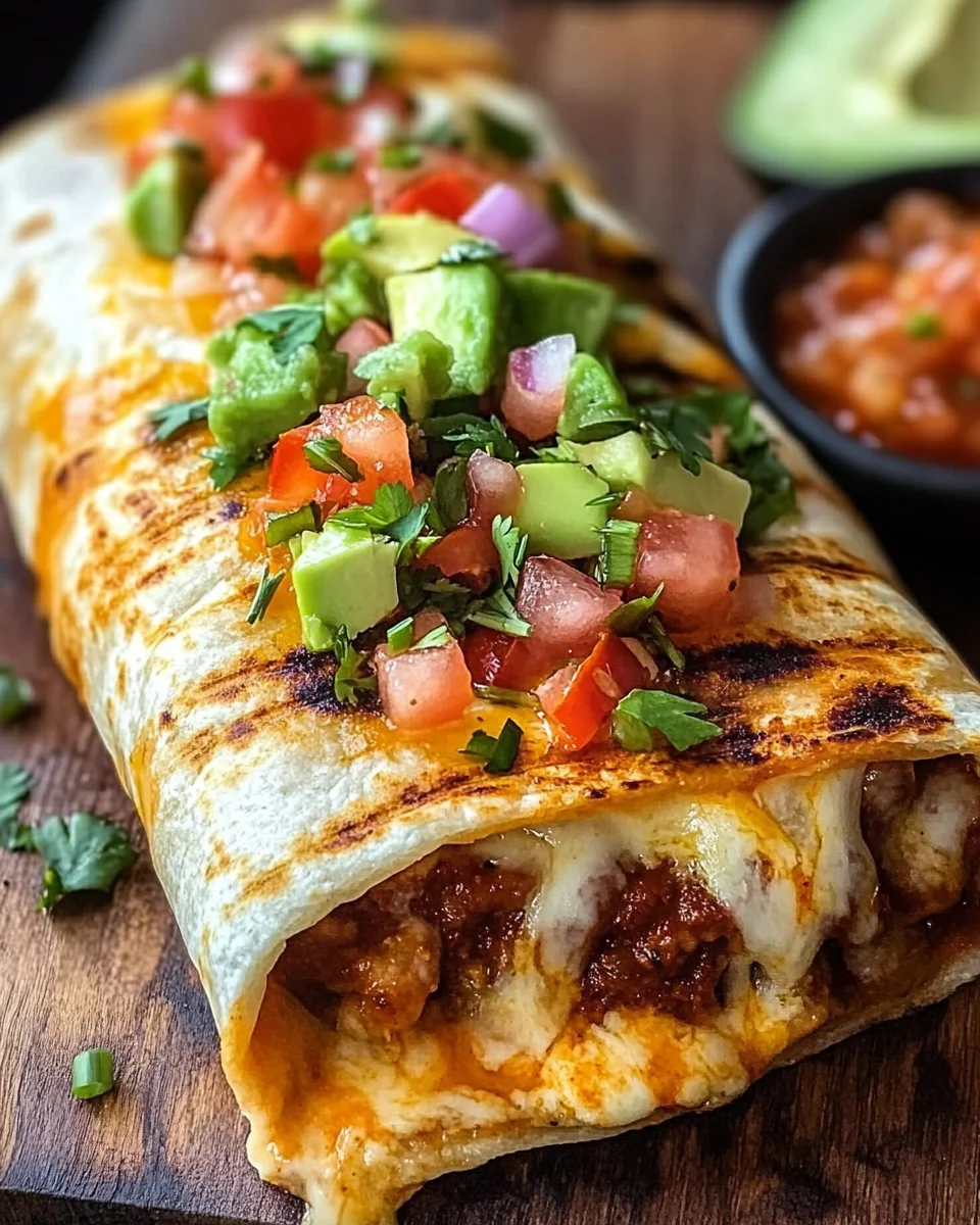 Gegrillter Käse-Burrito 16 Gegrillter