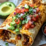 Gegrillter K&auml;se-Burrito
