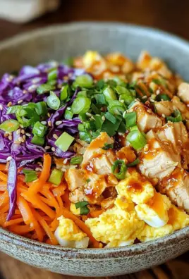 Gesunde Egg Roll in a Bowl