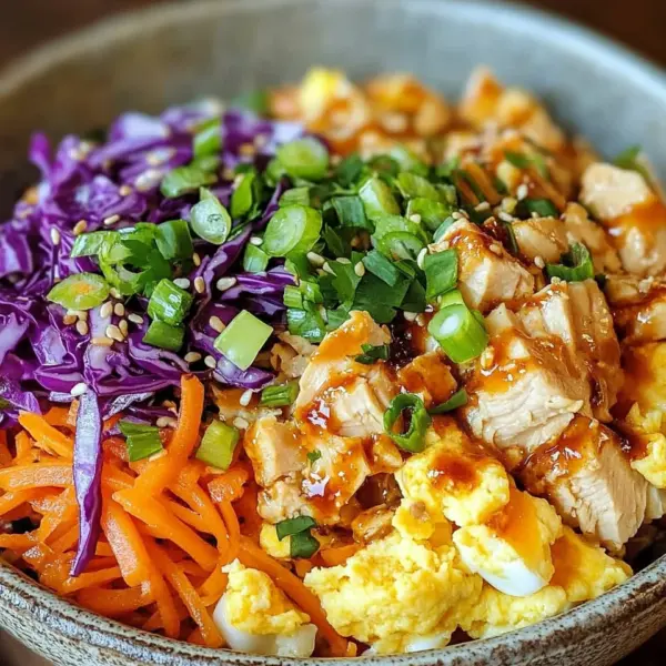 Gesunde Egg Roll in a Bowl