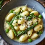 Gnocchi mit gr&uuml;nem Spargel
